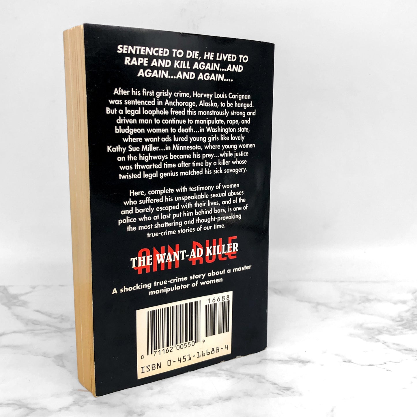 The Want-Ad Killer by Ann Rule [1988 REVISED PAPERBACK]