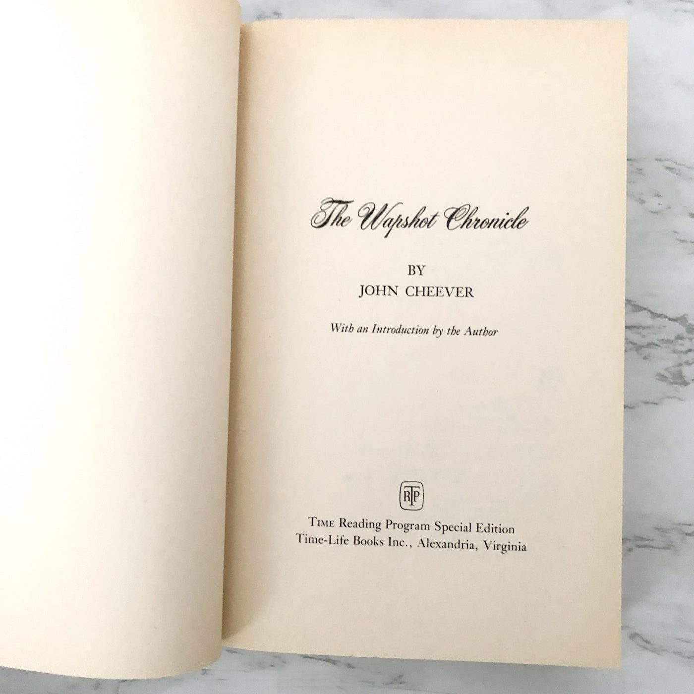 The Wapshot Chronicle by John Cheever [TRADE PAPERBACK / 1982]