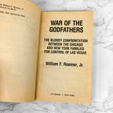 War of the Godfathers: The Bloody Battle for Vegas by William F. Roemer Jr. [FIRST PAPERBACK PRINTING] 1991