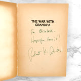 The War With Grandpa by Robert Kimmel Smith SIGNED! [1984 FIRST PAPERBACK PRINTING]