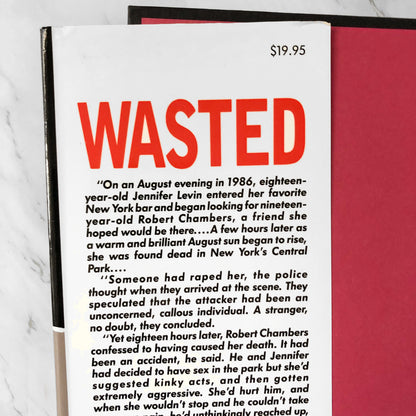 Wasted: The Preppie Murder by Linda Wolfe [FIRST EDITION / 1989] - Bookshop Apocalypse