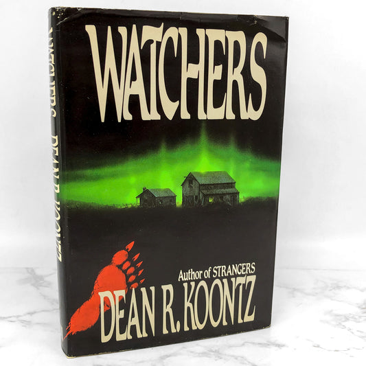 Watchers by Dean Koontz [1987 HARDCOVER] • BCE
