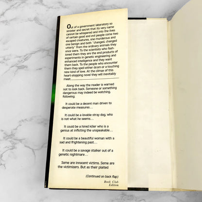 Watchers by Dean Koontz [1987 HARDCOVER] • BCE