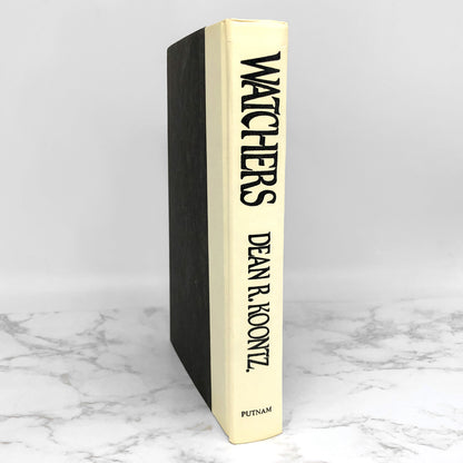 Watchers by Dean Koontz [1987 HARDCOVER] • BCE