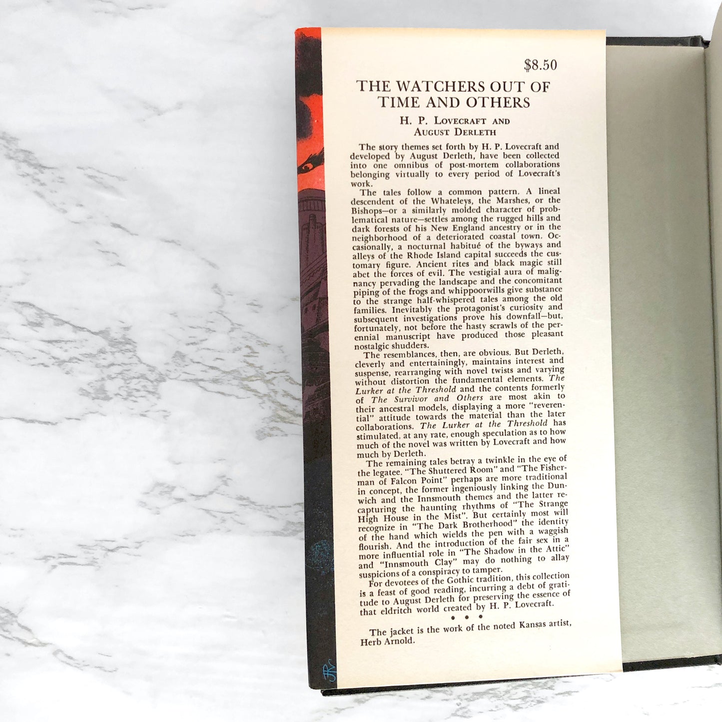 The Watchers Out of Time & Others by H.P. Lovecraft & August Derleth [FIRST EDITION / FIRST PRINTING] Arkham House / 1974