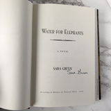 Water For Elephants by Sara Gruen [SIGNED FIRST EDITION] - Bookshop Apocalypse