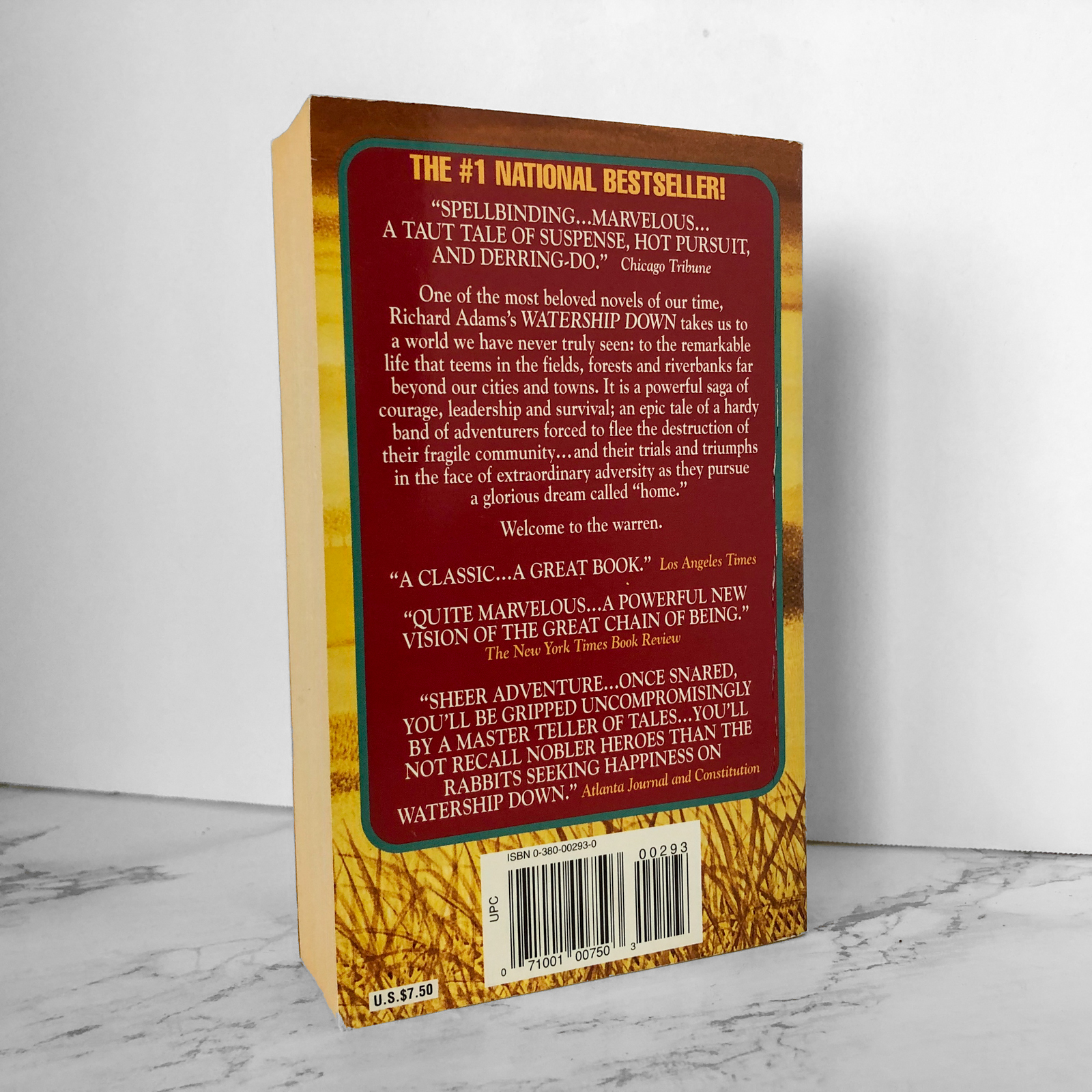 Watership Down by Richard Adams [1996 PAPERBACK] - Bookshop Apocalypse