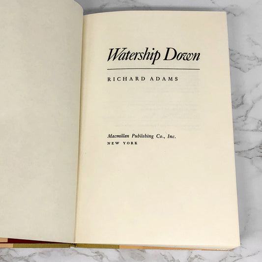 Watership Down by Richard Adams [1972 HARDCOVER]