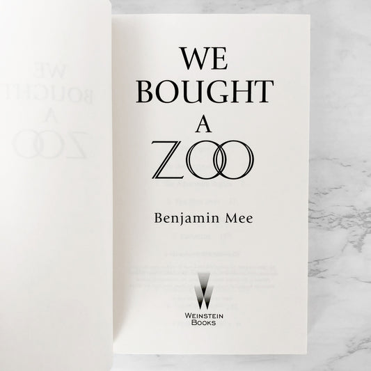 We Bought a Zoo by Benjamin Mee [FIRST EDITION PAPERBACK] 2008 • Advance