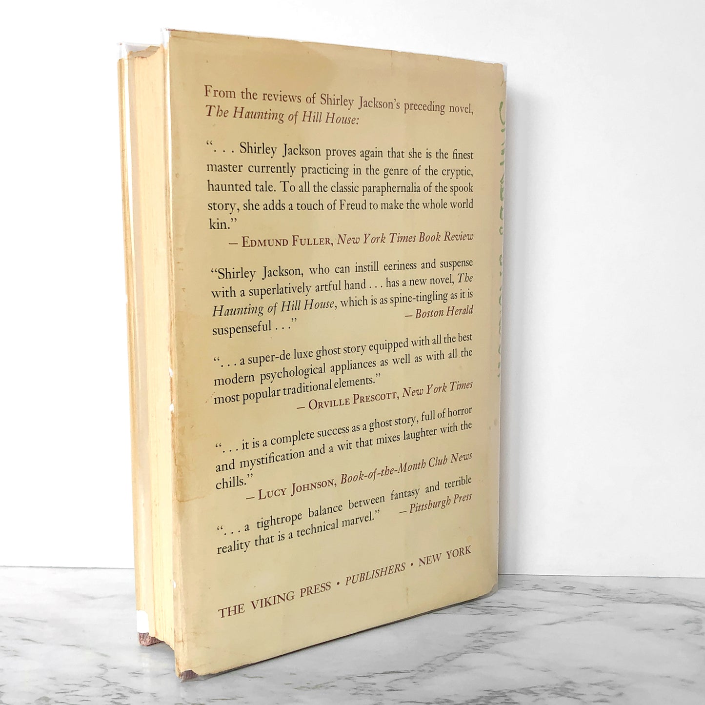 We Have Always Lived in the Castle by Shirley Jackson [FIRST EDITION / THIRD PRINTING] 1962