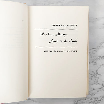 We Have Always Lived in the Castle by Shirley Jackson [FIRST EDITION / THIRD PRINTING] 1962