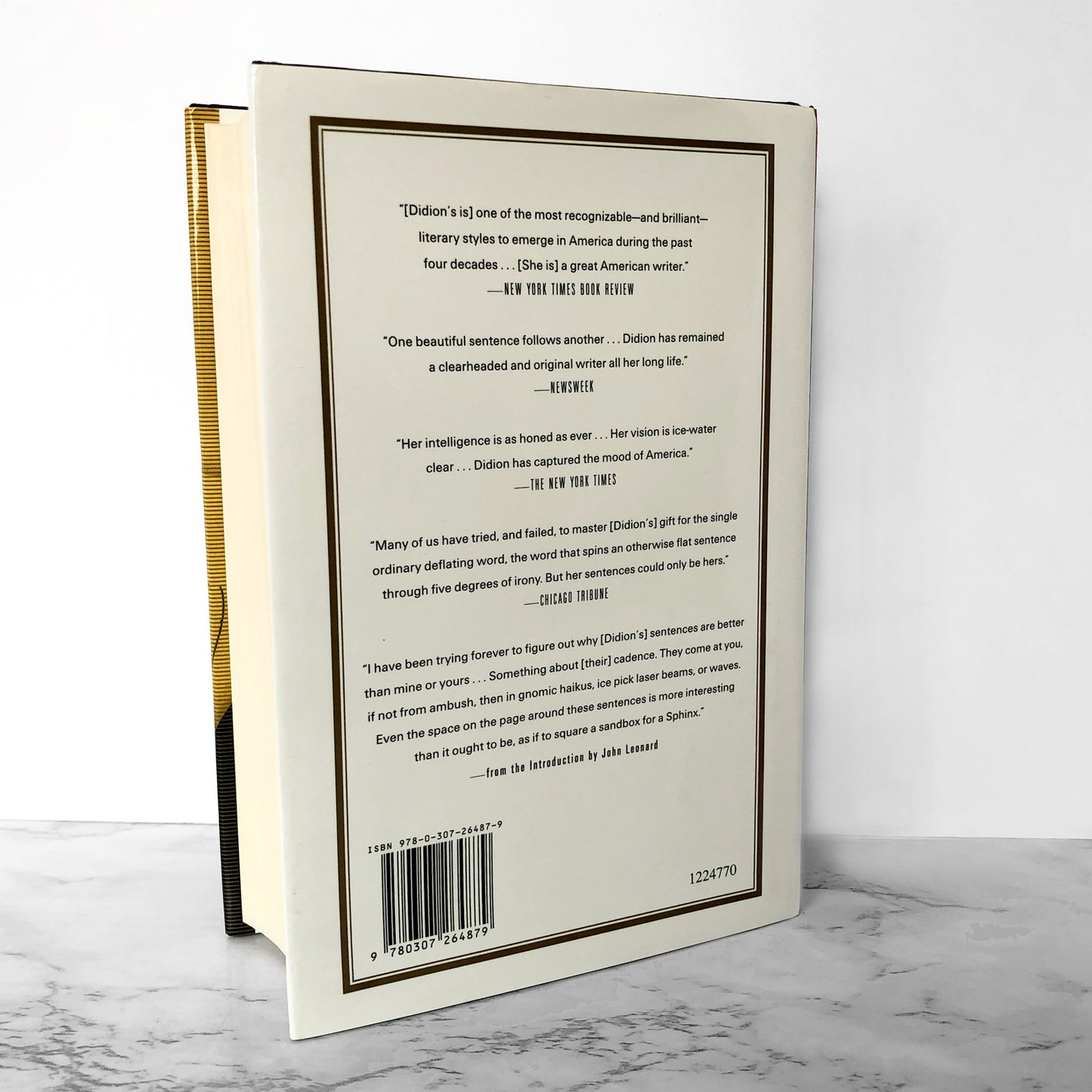 We Tell Ourselves Stories in Order to Live: Collected Nonfiction by Joan Didion [EVERYMAN'S LIBRARY ANTHOLOGY] 2006