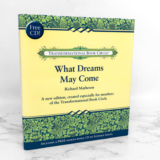What Dreams May Come by Richard Matheson [HARDCOVER + CD] 2006 • Transformational Book Circle