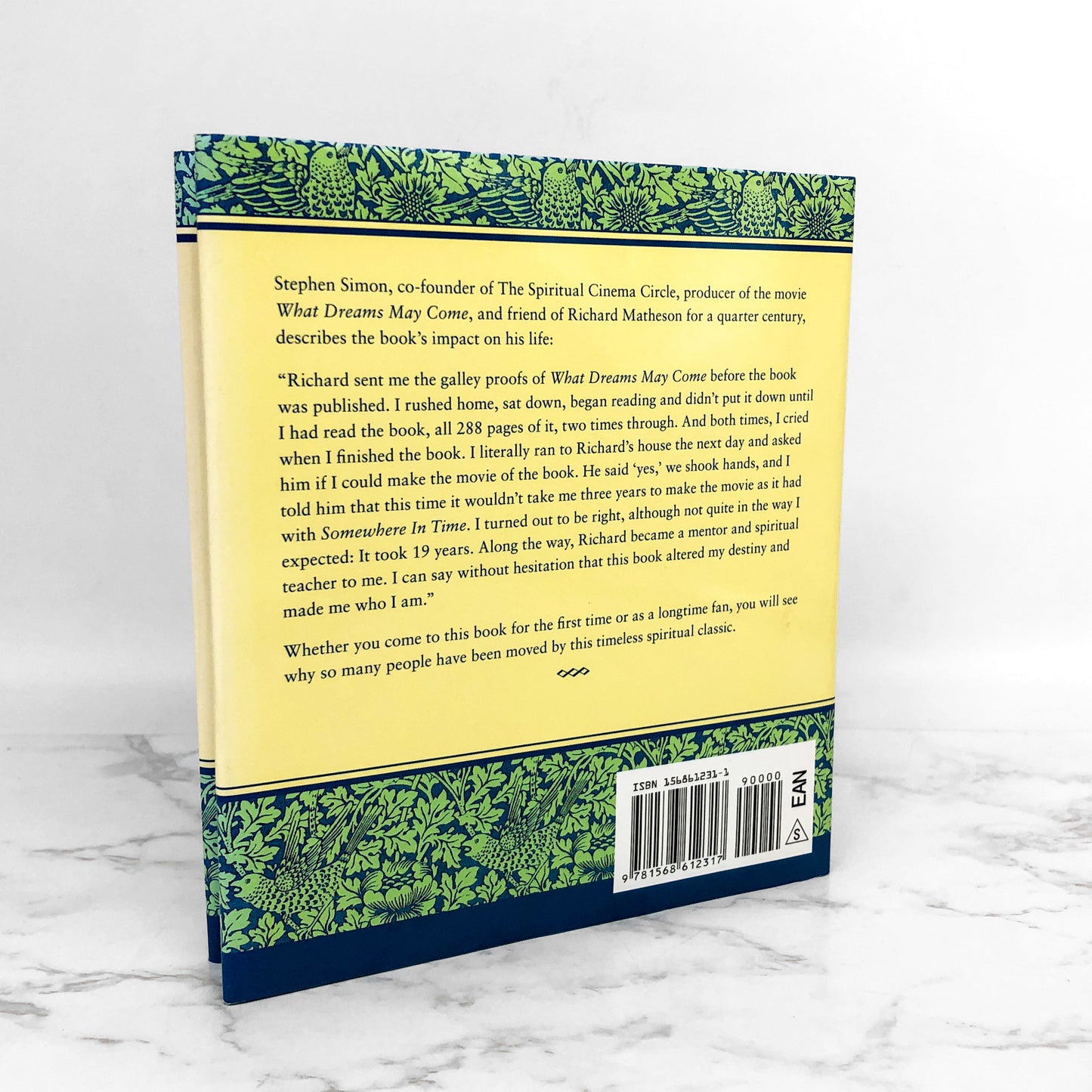What Dreams May Come by Richard Matheson [HARDCOVER + CD] 2006 • Transformational Book Circle