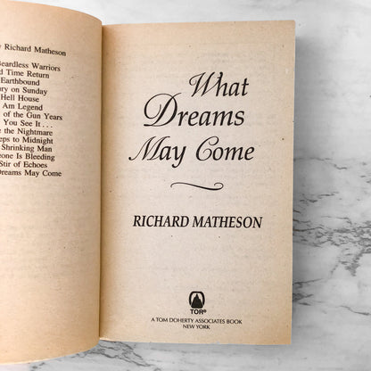 What Dreams May Come by Richard Matheson [1998 PAPERBACK]