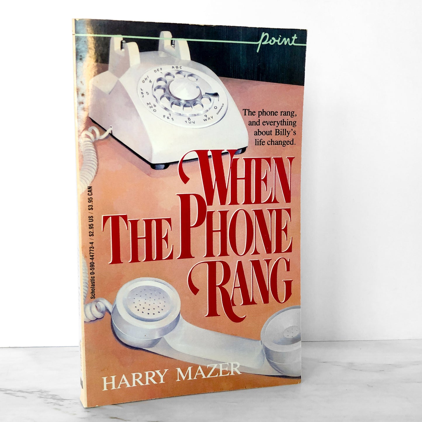 When The Phone Rang by Harry Mazer [1985 POINT PAPERBACK]