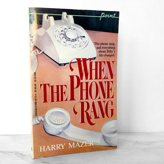 When The Phone Rang by Harry Mazer [1985 POINT PAPERBACK]