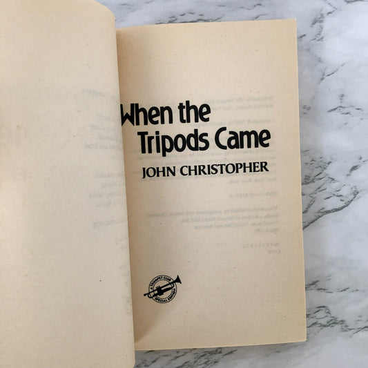 When the Tripods Came by John Christopher [1991 PAPERBACK]