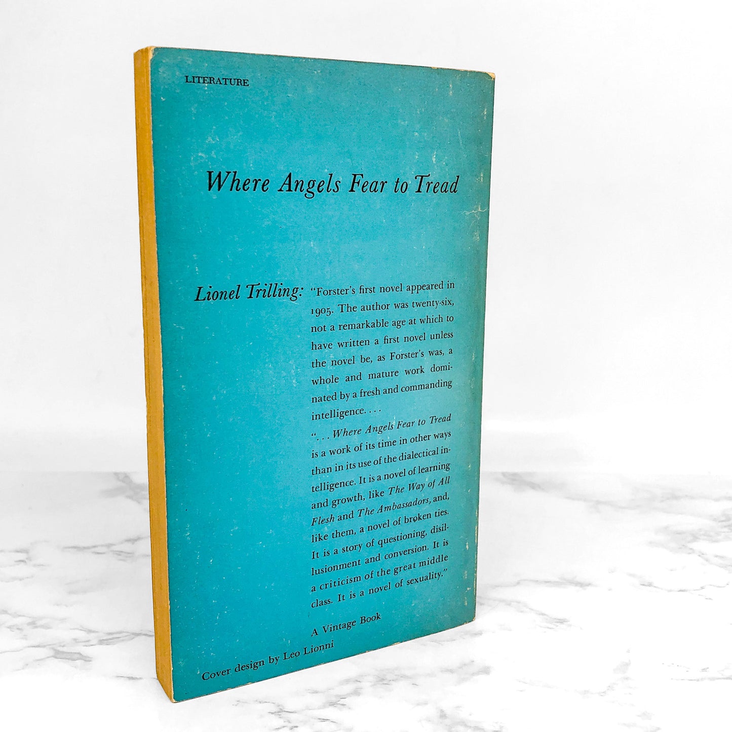 Where Angels Fear to Tread by E.M. Forster [1958 PAPERBACK]