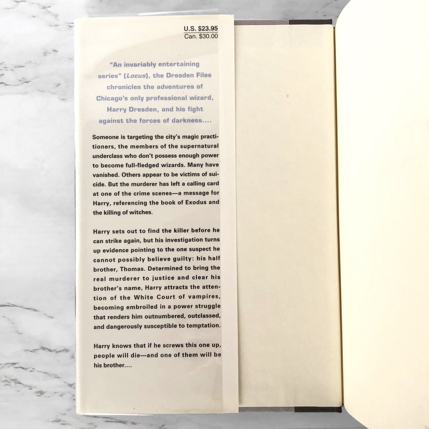 White Night by Jim Butcher SIGNED! [FIRST EDITION • FIRST PRINTING] 2007