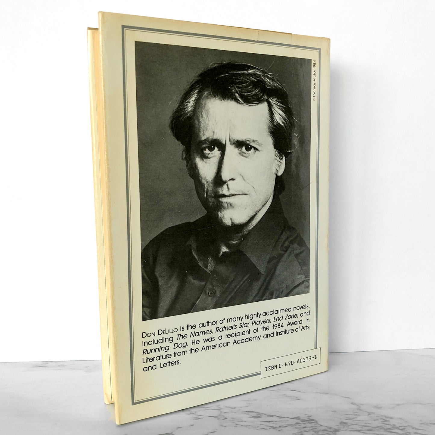 White Noise by Don Delillo [FIRST BOOK CLUB EDITION / 1985]