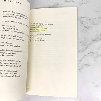 The Wild Iris by Louise Glück [FIRST PAPERBACK PRINTING] 1992 • The Ecco Press