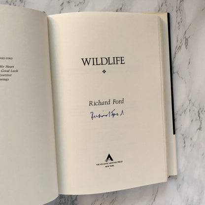 Wildlife by Richard Ford SIGNED! [FIRST EDITION] - Bookshop Apocalypse