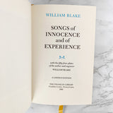 Songs of Innocence & of Experience by William Blake [THE FRANKLIN LIBRARY / 1980]