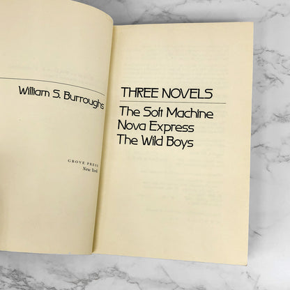 The Soft Machine, Nova Express & The Wild Boys: Three Novels by William S. Burroughs [1988 TRADE PAPERBACK]