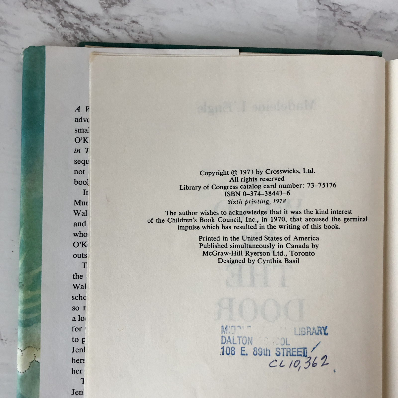 A Wind in the Door by Madeleine L'Engle [FIRST EDITION] - Bookshop Apocalypse