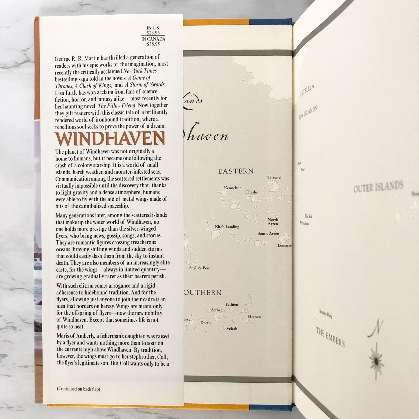 Windhaven by George R.R. Martin & Lisa Tuttle [BANTAM FIRST EDITION / 2001]