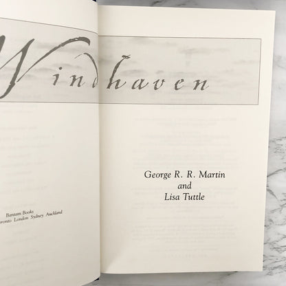 Windhaven by George R.R. Martin & Lisa Tuttle [BANTAM FIRST EDITION / 2001]