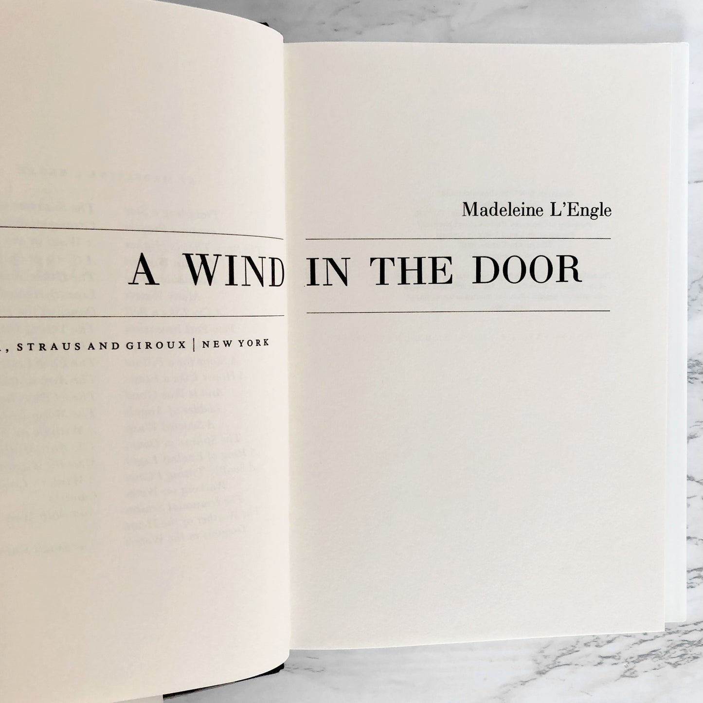 A Wind in the Door by Madeleine L'Engle [SECOND EDITION / 1995]