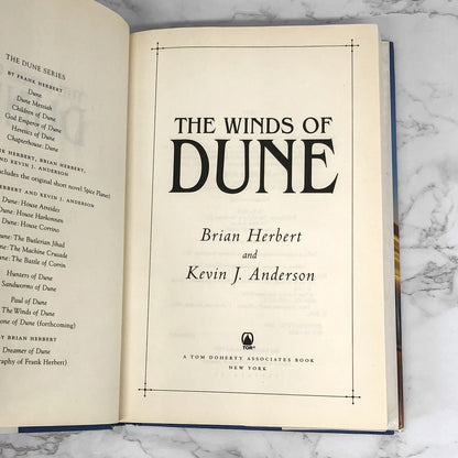 The Winds of Dune by Brian Herbert & Kevin J. Anderson [FIRST EDITION • FIRST PRINTING]