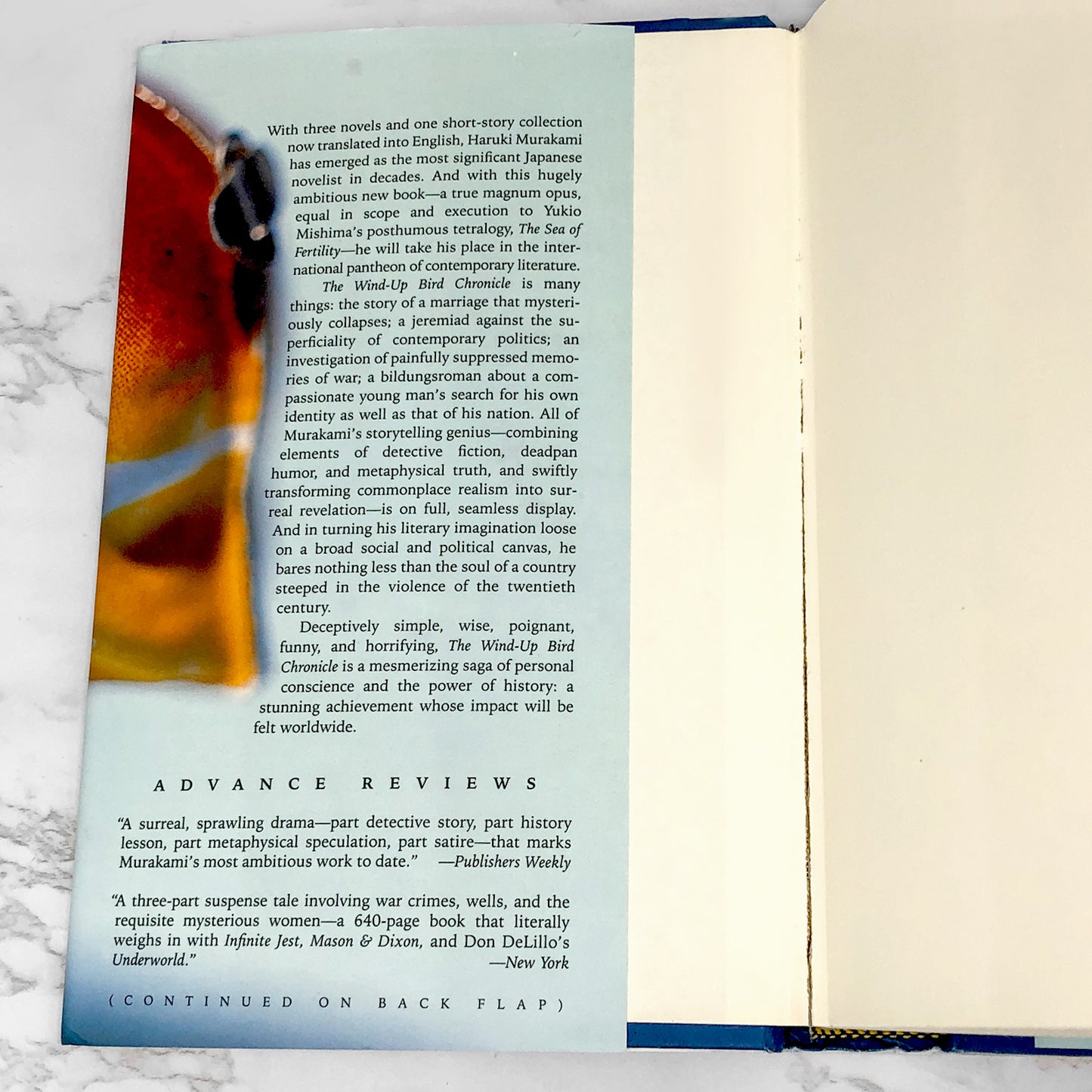 The Wind-Up Bird Chronicle by Haruki Murakami [U.S. FIRST EDITION] 1997