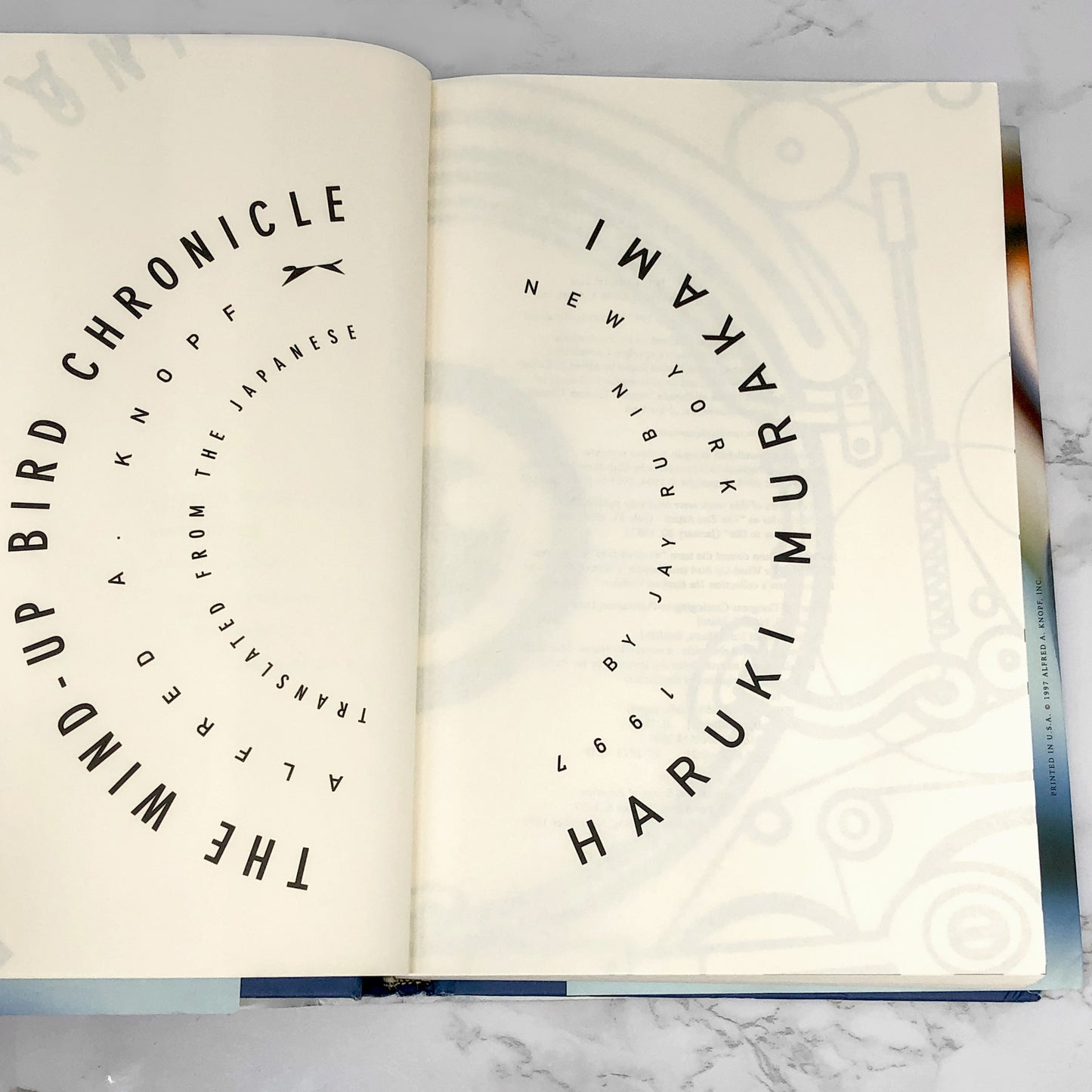The Wind-Up Bird Chronicle by Haruki Murakami [U.S. FIRST EDITION] 1997