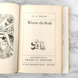 Winnie The Pooh by A.A. Milne [1988 HARDCOVER REISSUE]
