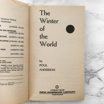 The Winter of the World by Poul Anderson [1976 PAPERBACK]