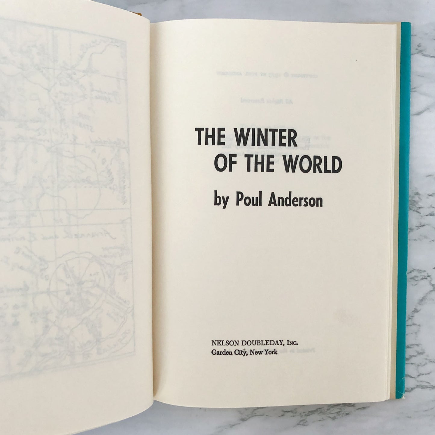 The Winter of the World by Poul Anderson [FIRST BOOK CLUB EDITION / 1975]