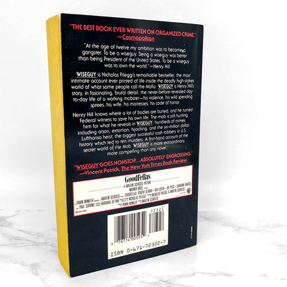 Wiseguy by Nicholas Pileggi [MOVIE TIE-IN PAPERBACK] 1990