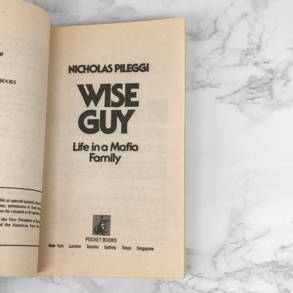 Wiseguy by Nicholas Pileggi [MOVIE TIE-IN PAPERBACK] 1990