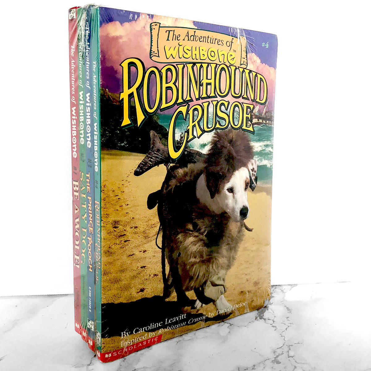 The Adventures of Wishbone #1-4 by Brad Strickland & Caroline Leavitt [TRADE PAPERBACK BOX SET] 1997