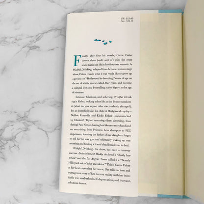 Wishful Drinking by Carrie Fisher [FIRST EDITION] 2008