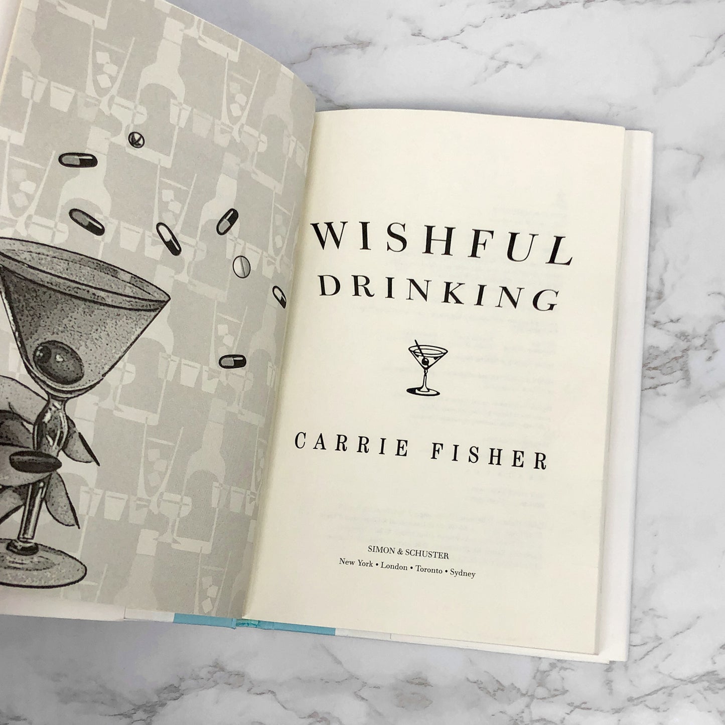 Wishful Drinking by Carrie Fisher [FIRST EDITION] 2008