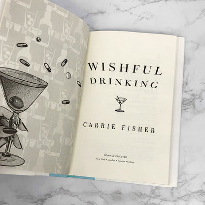 Wishful Drinking by Carrie Fisher [FIRST EDITION] 2008