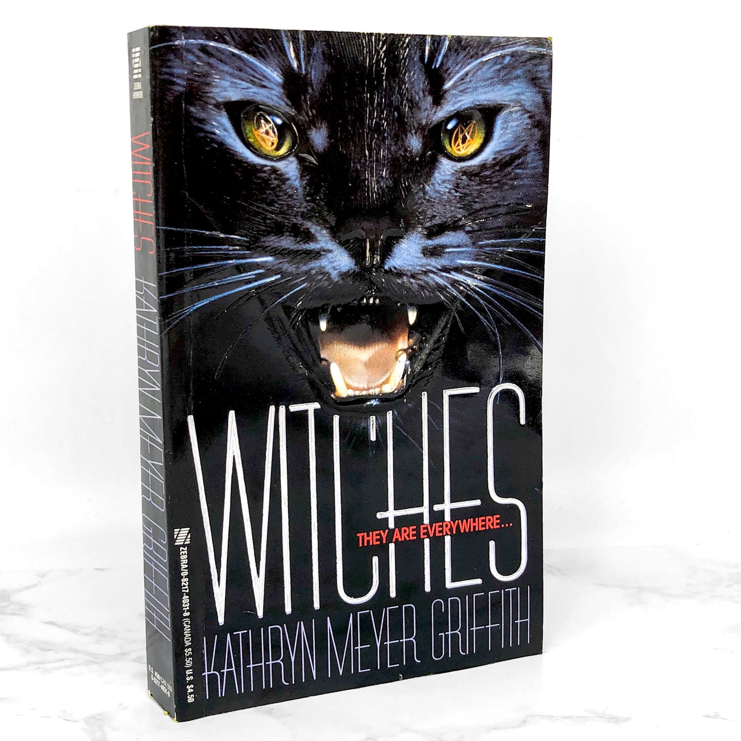Witches by Kathryn Meyer Griffith [FIRST PRINTING] 1993 ☙ Zebra Horror