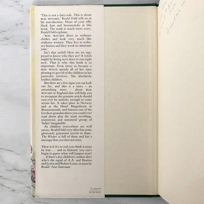 The Witches by Roald Dahl [U.K. FIRST EDITION / FIFTH PRINTING]
