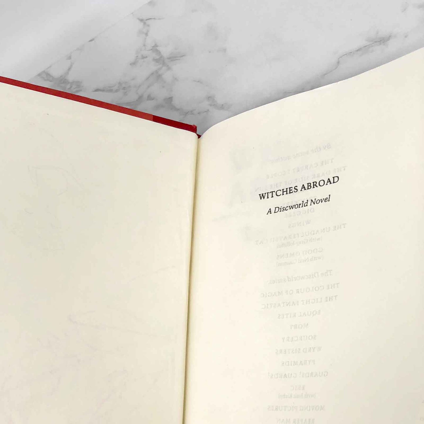 Witches Abroad by Terry Pratchett [1991 HARDCOVER] Discworld #12