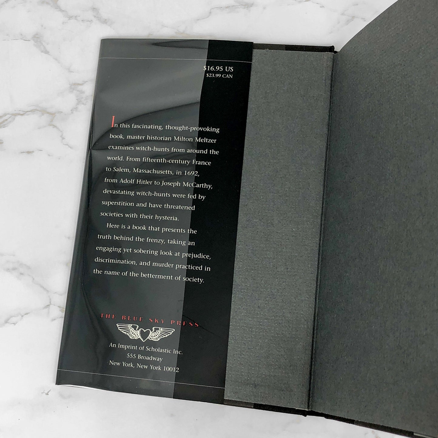 Witches & Witch Hunts: A History of Persecution by Milton Meltzer [FIRST EDITION] 1999