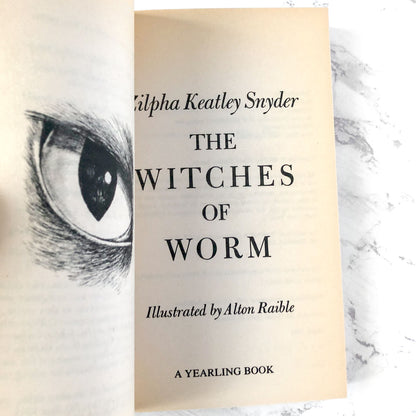 The Witches of Worm by Zilpha Keatley Snyder [1986 PAPERBACK]
